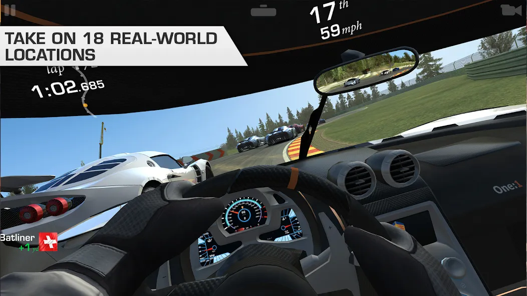 Real Racing  3 (Риал Рейсинг 3) [МОД: Меню, Бесконечные монеты и Открытые уровни] Screenshot 3