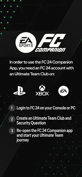 EA SPORTS FC™ 24 Companion (ИЭ СПОРТС ФИФА 23 Компаньон) [МОД: Много денег, Монет и Все открыто] Screenshot 1