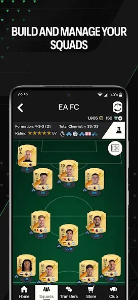 EA SPORTS FC™ 24 Companion (ИЭ СПОРТС ФИФА 23 Компаньон) [МОД: Много денег, Монет и Все открыто] Screenshot 3
