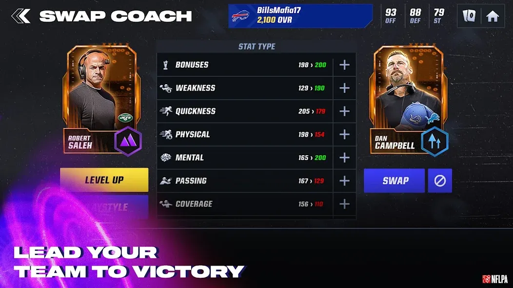 Madden NFL 24 Mobile Football (Мэдден НФЛ 23 Мобильный Футбол) [МОД: Много монет, Открытые уровни и Мега MOD] Screenshot 5