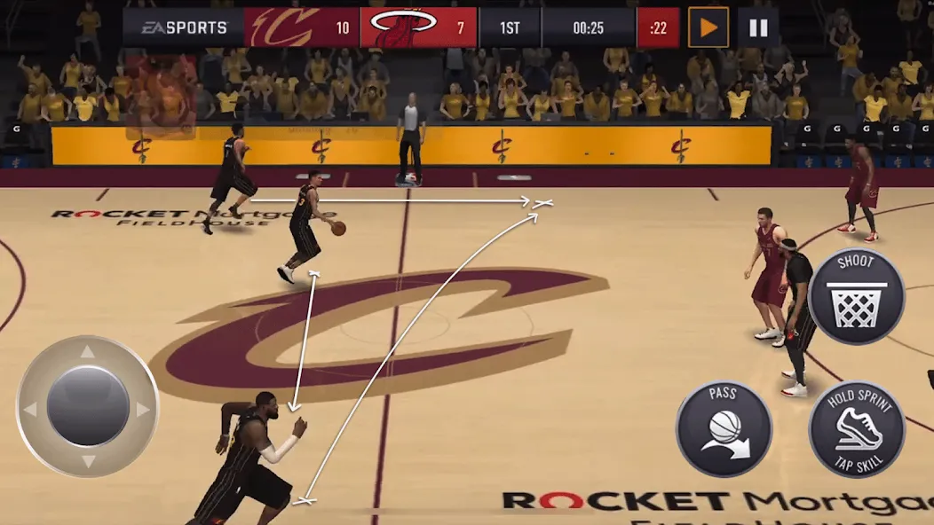 NBA Live Asia (НБА Лайв) [МОД: Деньги, Монеты и Меню MOD] Screenshot 2
