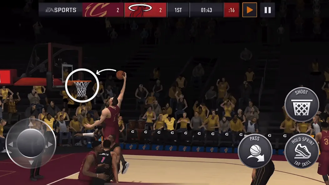 NBA Live Asia (НБА Лайв) [МОД: Деньги, Монеты и Меню MOD] Screenshot 4