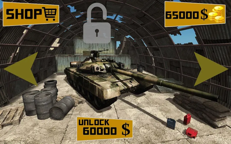 Real Tank Battle : War Machine (Реальное танковое сражение) [МОД: Деньги, Монеты и Меню MOD] Screenshot 3