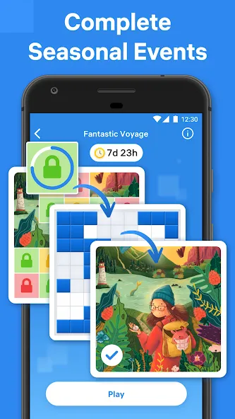 Blockudoku®: Block Puzzle Game (Блокудоку) [МОД: Меню, Бесконечные монеты и Открытые уровни] Screenshot 3