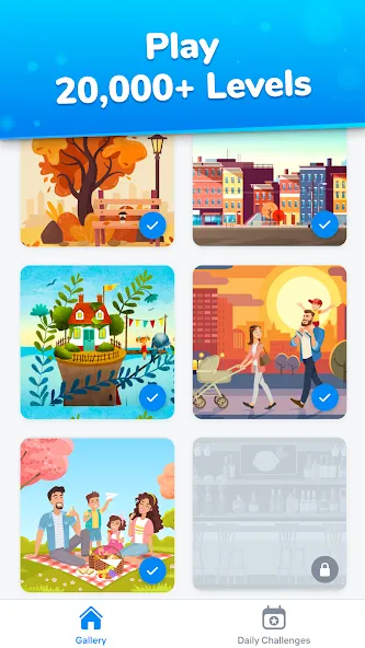 Differences - find & spot them [МОД: Меню, Бесконечные монеты и Открытые уровни] Screenshot 2