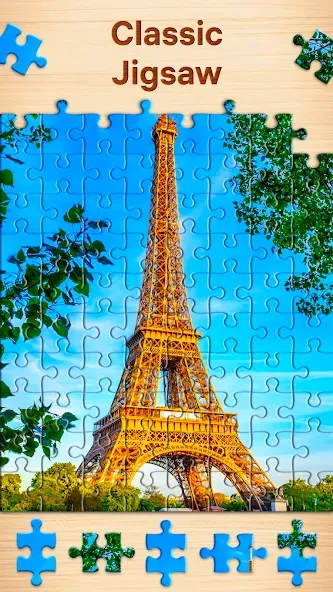 Jigsaw Puzzles - Puzzle Games [МОД: Много денег, Монет и Все открыто] Screenshot 1