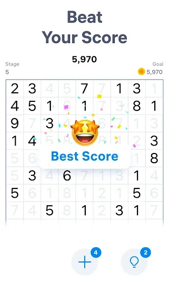 Number Match - Number Games [МОД: Меню, Бесконечные монеты и Открытые уровни] Screenshot 2