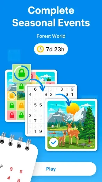 Number Match - Number Games [МОД: Меню, Бесконечные монеты и Открытые уровни] Screenshot 4