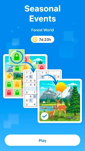 Sudoku.com - Classic Sudoku [МОД: Деньги, Монеты и Меню MOD] Screenshot 3