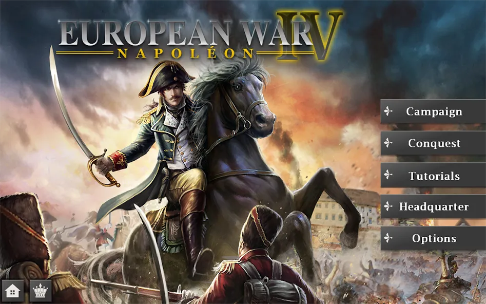 European War 4 : Napoleon (Европейская война 4) [МОД: Много монет, Открытые уровни и Мега MOD] Screenshot 1