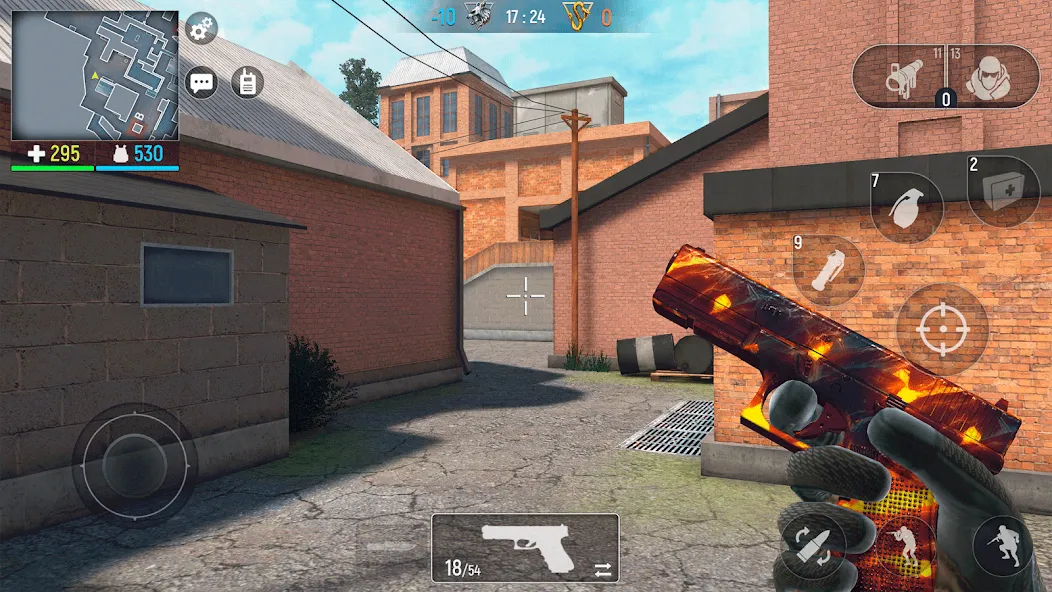 Modern Ops: Gun Shooting Games (Модерн Опс) [МОД: Бесконечные деньги, Монеты и Мега MOD] Screenshot 2