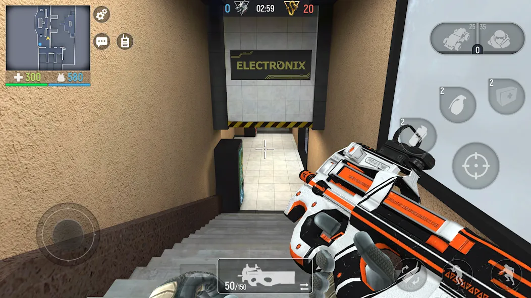 Modern Ops: Gun Shooting Games (Модерн Опс) [МОД: Бесконечные деньги, Монеты и Мега MOD] Screenshot 4