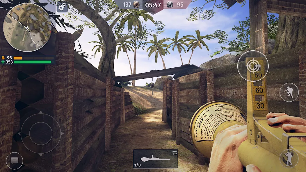 World War 2: Shooting Games (Вторая мировая война) [МОД: Много денег, Монет и Все открыто] Screenshot 4
