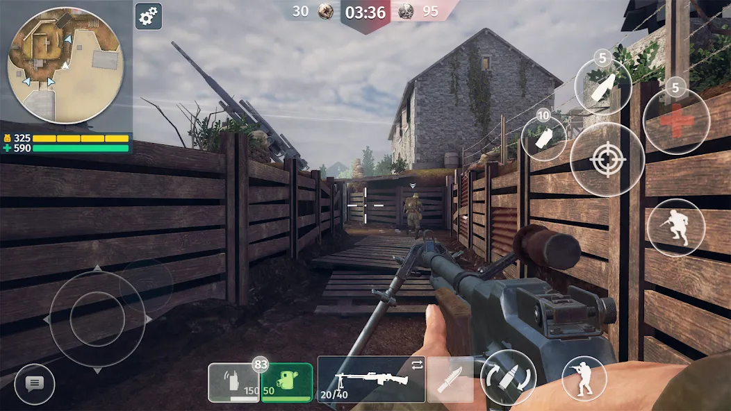 World War 2: Shooting Games (Вторая мировая война) [МОД: Много денег, Монет и Все открыто] Screenshot 5