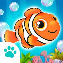 Скачать Baby Aquarium - Fish game [МОД: Много монет, Открытые уровни и Мега MOD] | Взлом Baby Aquarium - Fish game на Андроид