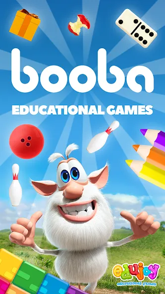 Booba - Educational Games [МОД: Бесконечные деньги, Монеты и Мега MOD] Screenshot 1