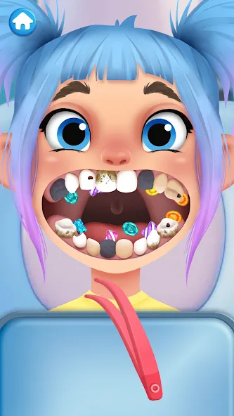Dentist games [МОД: Все открыто, Дополнительные деньги и Меню MOD] Screenshot 1