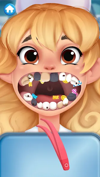 Dentist games [МОД: Все открыто, Дополнительные деньги и Меню MOD] Screenshot 3