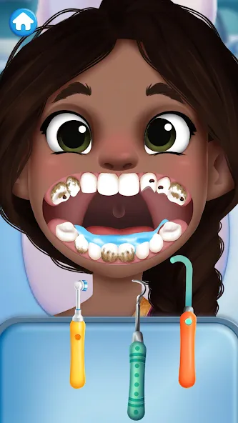 Dentist games [МОД: Все открыто, Дополнительные деньги и Меню MOD] Screenshot 5