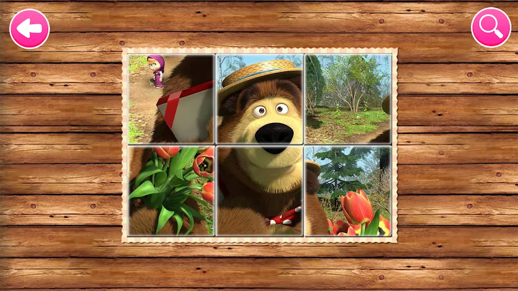 Masha and the Bear Educational [МОД: Бесконечные деньги, Монеты и Мега MOD] Screenshot 3