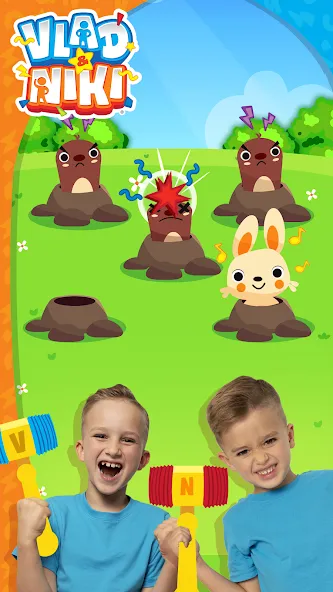Vlad and Niki - Smart Games [МОД: Деньги, Монеты и Меню MOD] Screenshot 2
