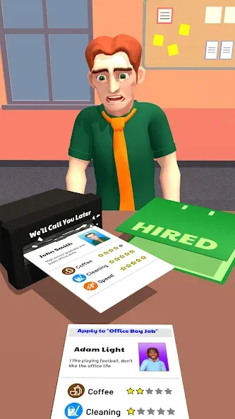 Boss Life 3D: Office Adventure (Босс Лайф 3Д) [МОД: Все открыто, Дополнительные деньги и Меню MOD] Screenshot 3