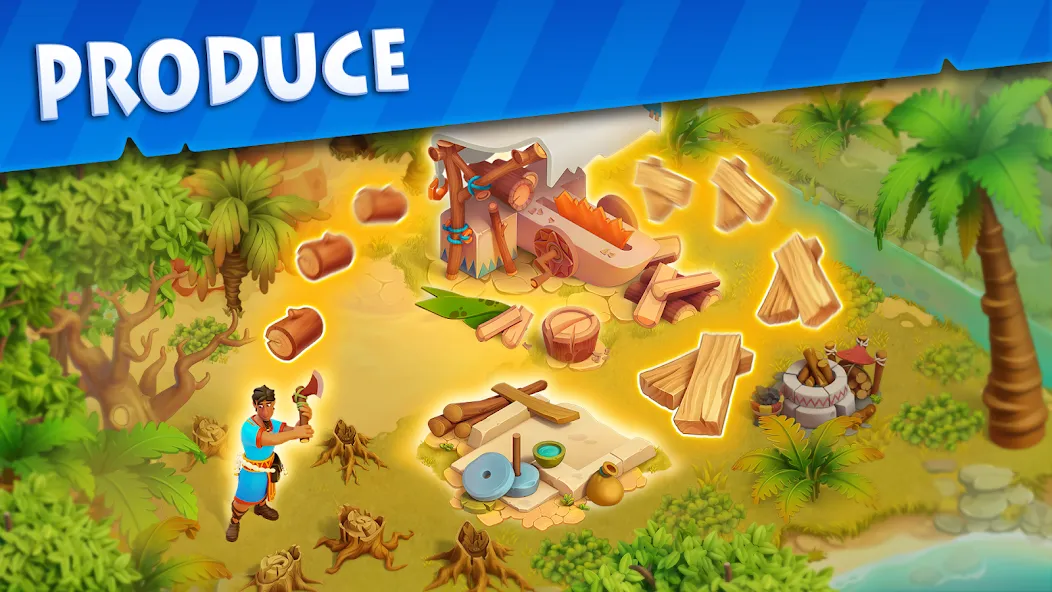 Nile Valley: Farm Adventure (Ниловская долина) [МОД: Деньги, Монеты и Меню MOD] Screenshot 4