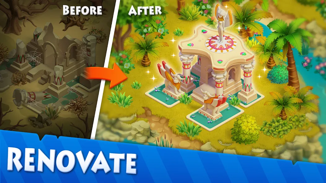 Nile Valley: Farm Adventure (Ниловская долина) [МОД: Деньги, Монеты и Меню MOD] Screenshot 5