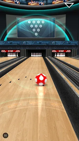 Bowling Game 3D (Боулинг игра 3D) [МОД: Все открыто, Дополнительные деньги и Меню MOD] Screenshot 5