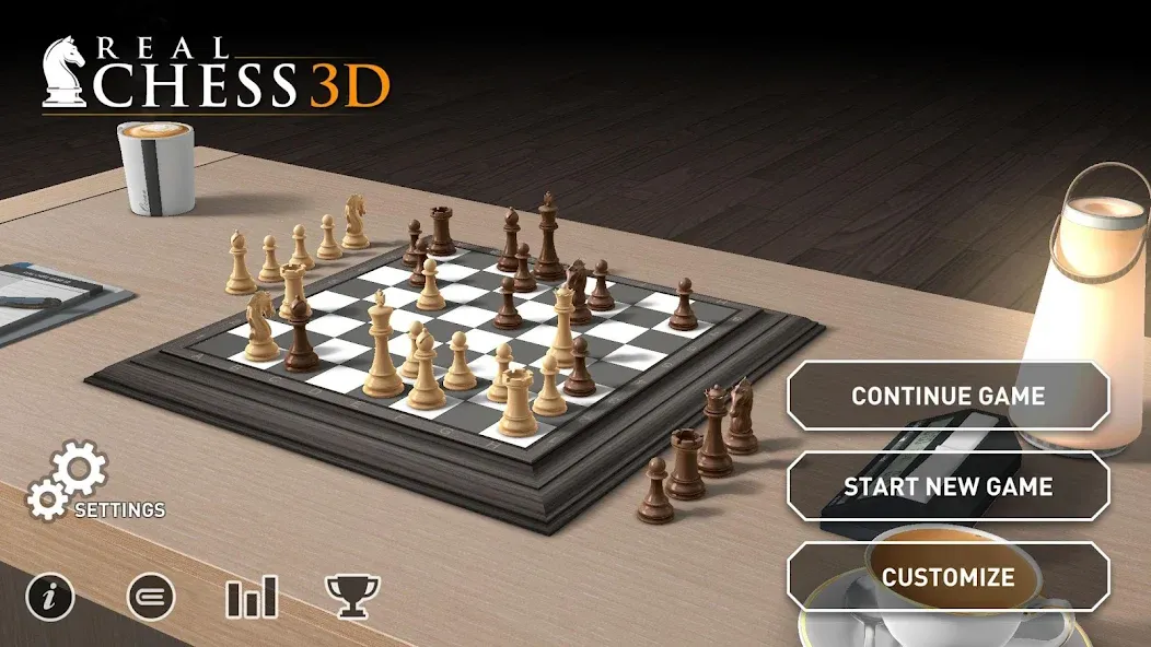 Real Chess 3D (Реал Чесс 3Д) [МОД: Деньги, Монеты и Меню MOD] Screenshot 3