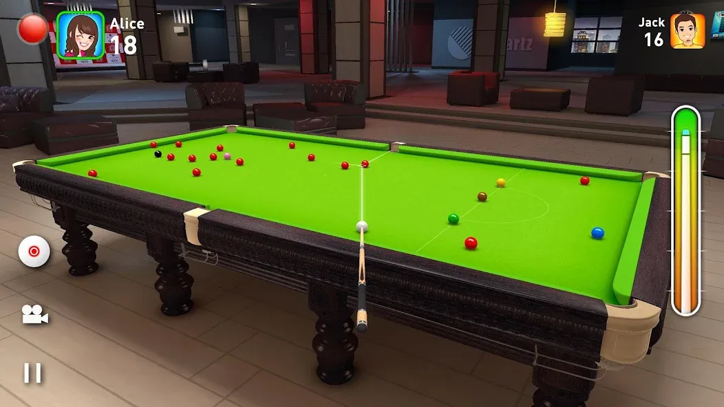 Real Snooker 3D (Реал Снукер 3D) [МОД: Бесконечные деньги, Монеты и Мега MOD] Screenshot 1
