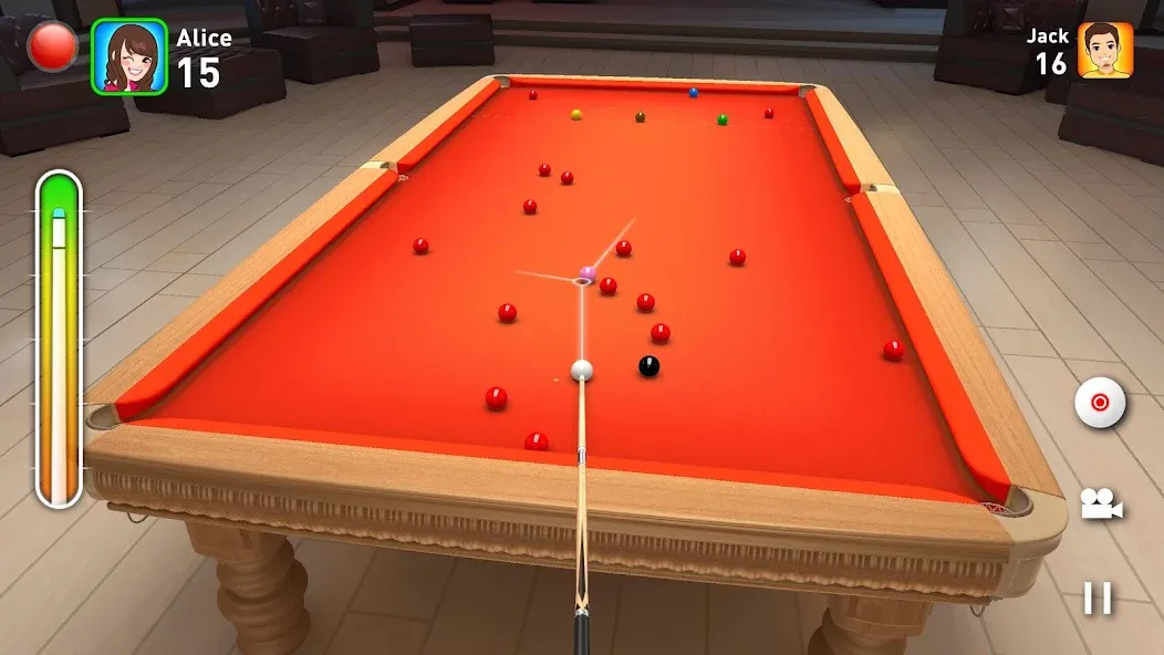 Real Snooker 3D (Реал Снукер 3D) [МОД: Бесконечные деньги, Монеты и Мега MOD] Screenshot 4