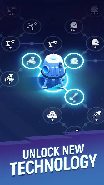 ExoMiner - Idle Miner Universe (ЭксоМайнер) [МОД: Много монет, Открытые уровни и Мега MOD] Screenshot 5
