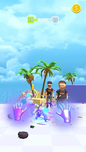 Elemental Gloves - Magic Power (Элементальные перчатки) [МОД: Много денег, Монет и Все открыто] Screenshot 2