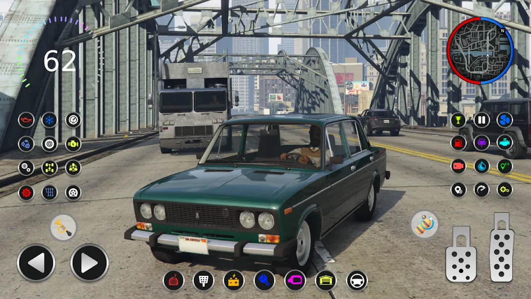 2106 VAZ: Lada Drift & Racing [МОД: Много монет, Открытые уровни и Мега MOD] Screenshot 1