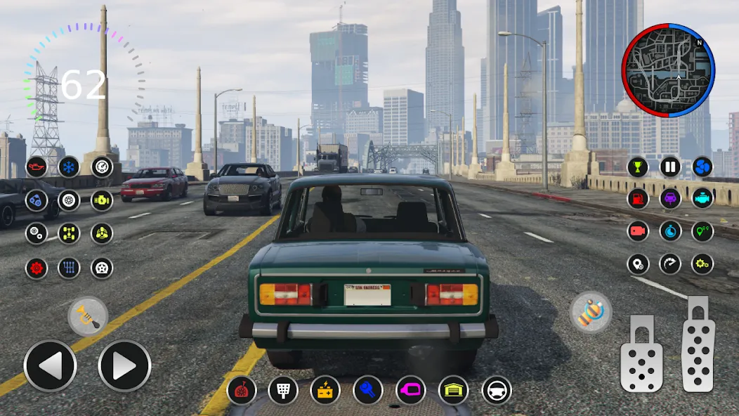 2106 VAZ: Lada Drift & Racing [МОД: Много монет, Открытые уровни и Мега MOD] Screenshot 2