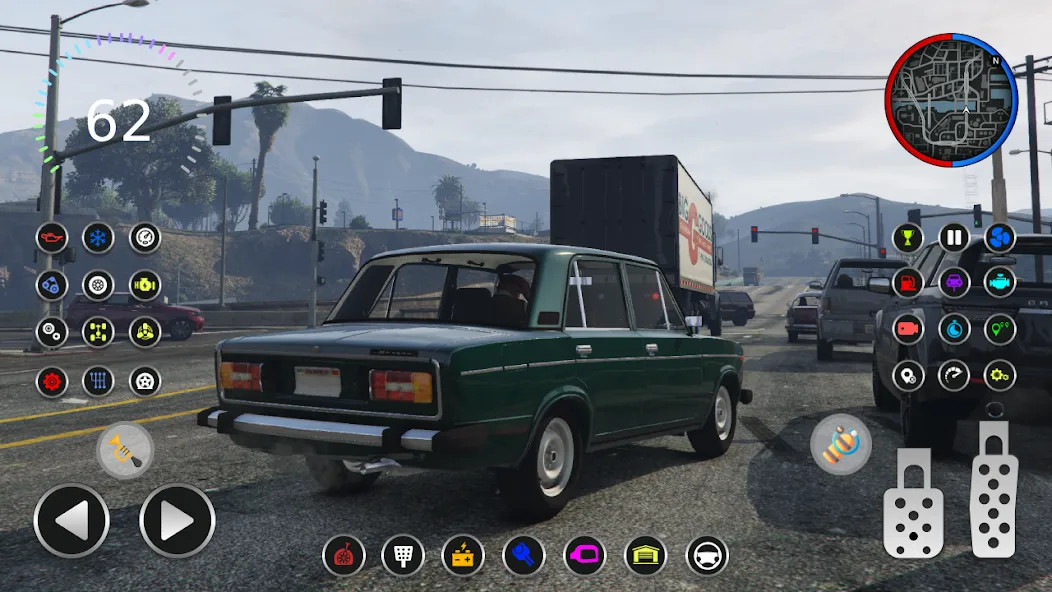 2106 VAZ: Lada Drift & Racing [МОД: Много монет, Открытые уровни и Мега MOD] Screenshot 3