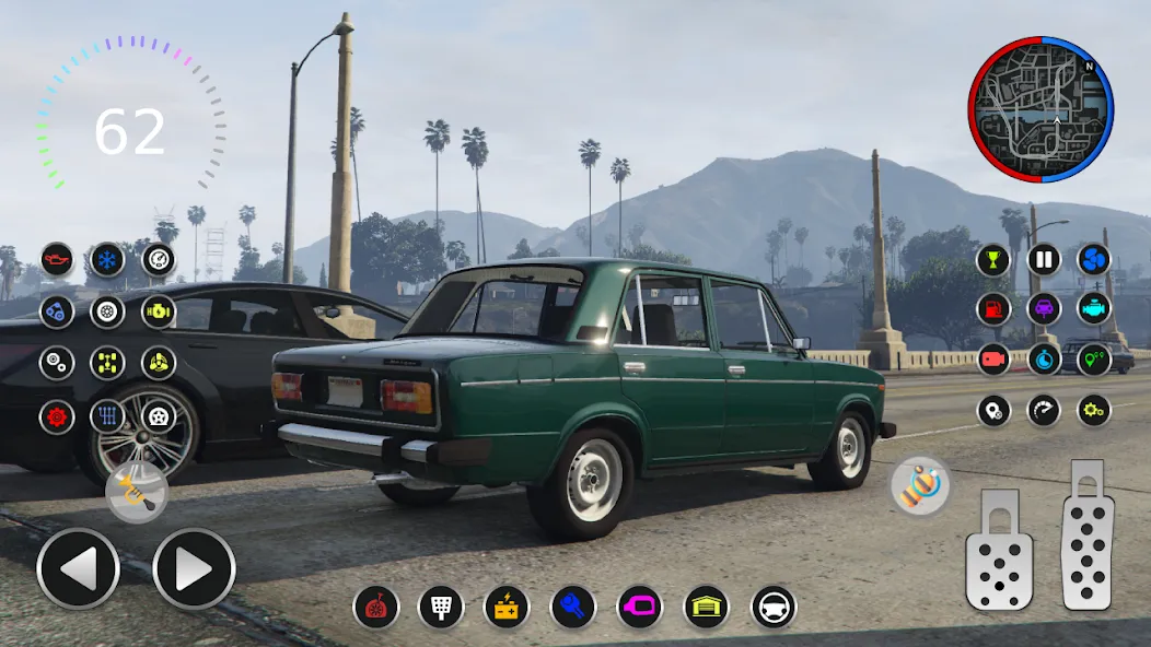 2106 VAZ: Lada Drift & Racing [МОД: Много монет, Открытые уровни и Мега MOD] Screenshot 4