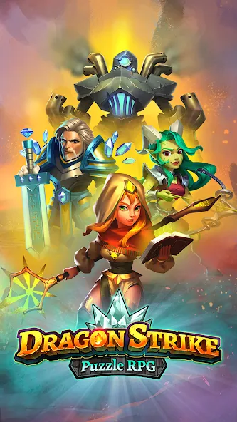 Dragon Strike: Puzzle RPG (Драгон Страйк) [МОД: Много монет, Открытые уровни и Мега MOD] Screenshot 5