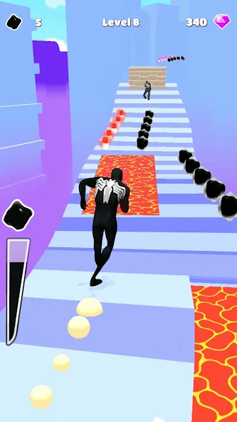 Symbiote Rush (Симбиот Раш) [МОД: Много монет, Открытые уровни и Мега MOD] Screenshot 1