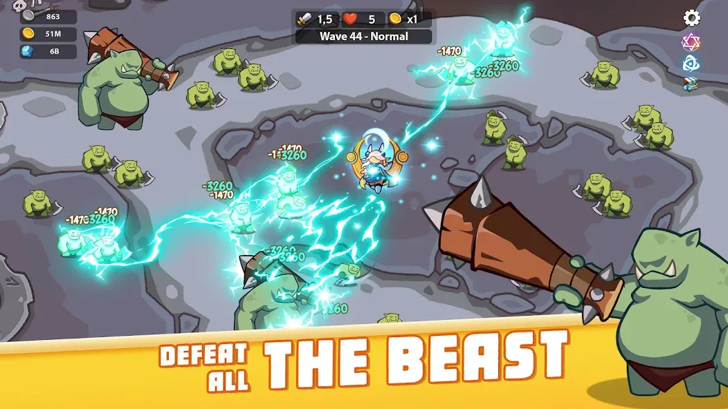 Empire Survivor: Idle Defense (Импайр Кингдом) [МОД: Много монет, Открытые уровни и Мега MOD] Screenshot 2