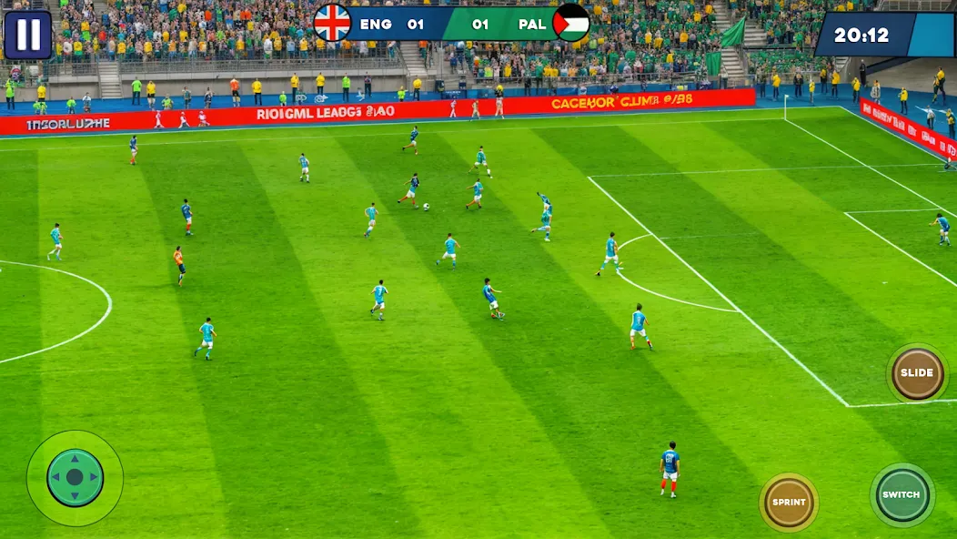 Soccer Games Football League (Соккер Геймс Футбол 2023) [МОД: Меню, Бесконечные монеты и Открытые уровни] Screenshot 4