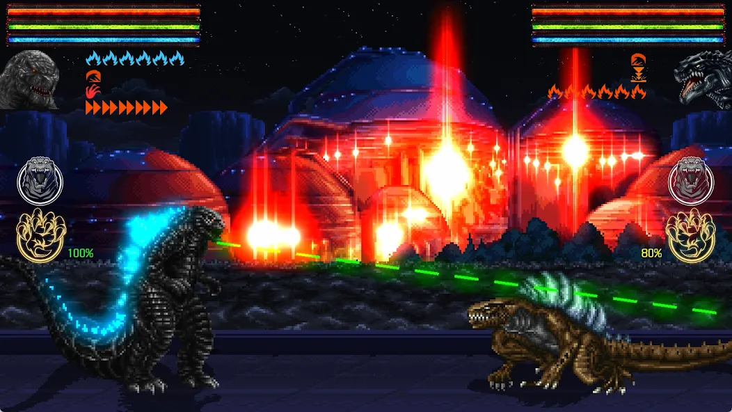 Godzilla: Omniverse (Годзилла) [МОД: Много монет, Открытые уровни и Мега MOD] Screenshot 1