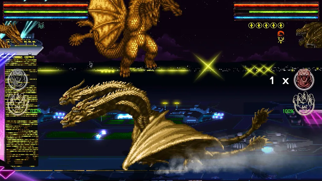 Godzilla: Omniverse (Годзилла) [МОД: Много монет, Открытые уровни и Мега MOD] Screenshot 2