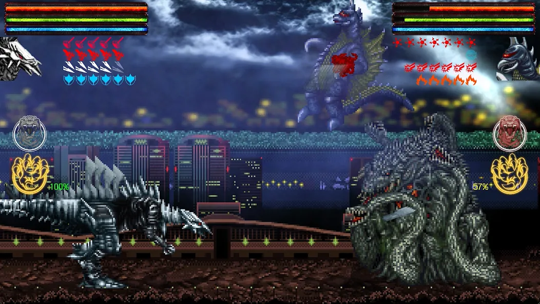 Godzilla: Omniverse (Годзилла) [МОД: Много монет, Открытые уровни и Мега MOD] Screenshot 3