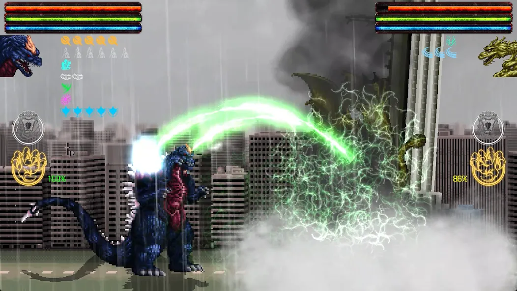 Godzilla: Omniverse (Годзилла) [МОД: Много монет, Открытые уровни и Мега MOD] Screenshot 4