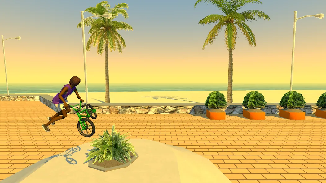 Street Lines: BMX (Стрит Лайнз) [МОД: Деньги, Монеты и Меню MOD] Screenshot 1