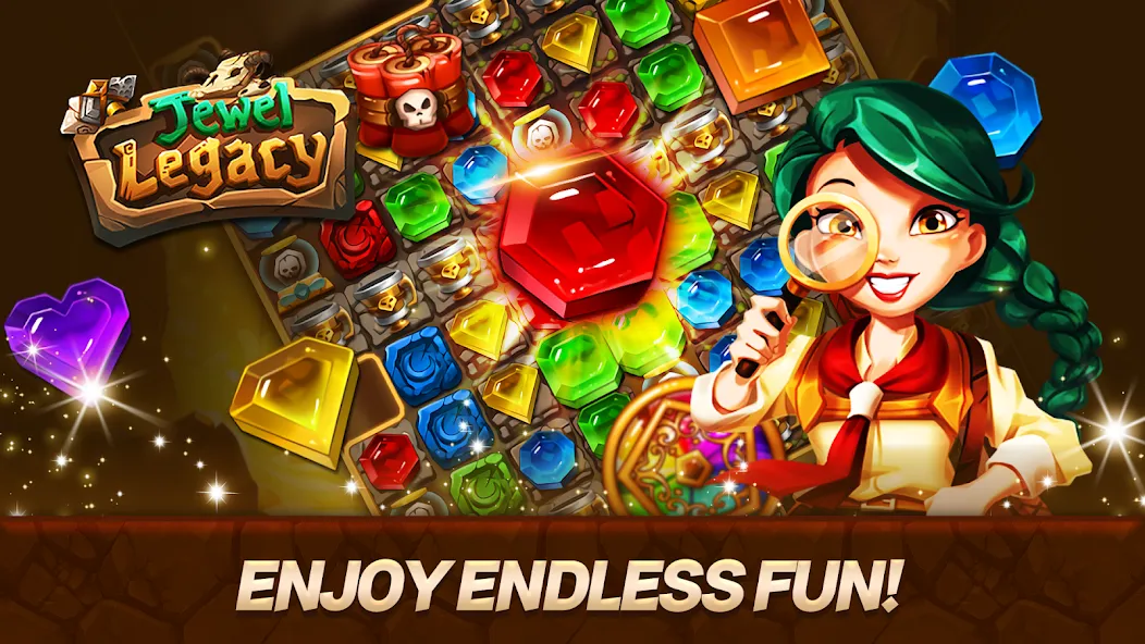 Jewel Legacy (Джуэл Легаси) [МОД: Много монет, Открытые уровни и Мега MOD] Screenshot 5