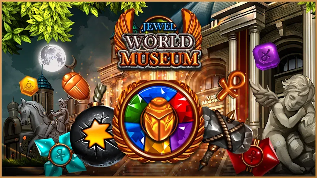 Jewel World Museum (Джуэл Ворлд Музеум) [МОД: Деньги, Монеты и Меню MOD] Screenshot 4