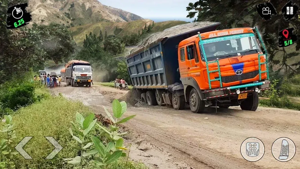 Cargo Truck Simulator Games 3D (Американский симулятор вождения грузовика) [МОД: Меню, Бесконечные монеты и Открытые уровни] Screenshot 1